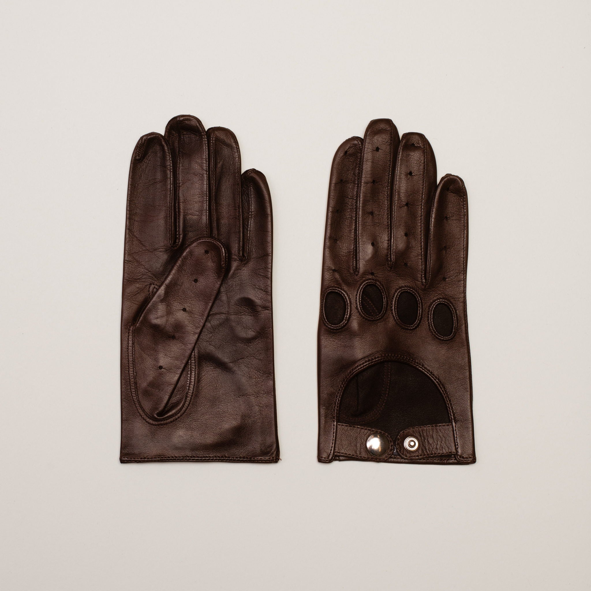 PSS Men's Real Soft Leather Retro Driving Gloves – Slim Fit – Made In Pakistan – 4 Colors